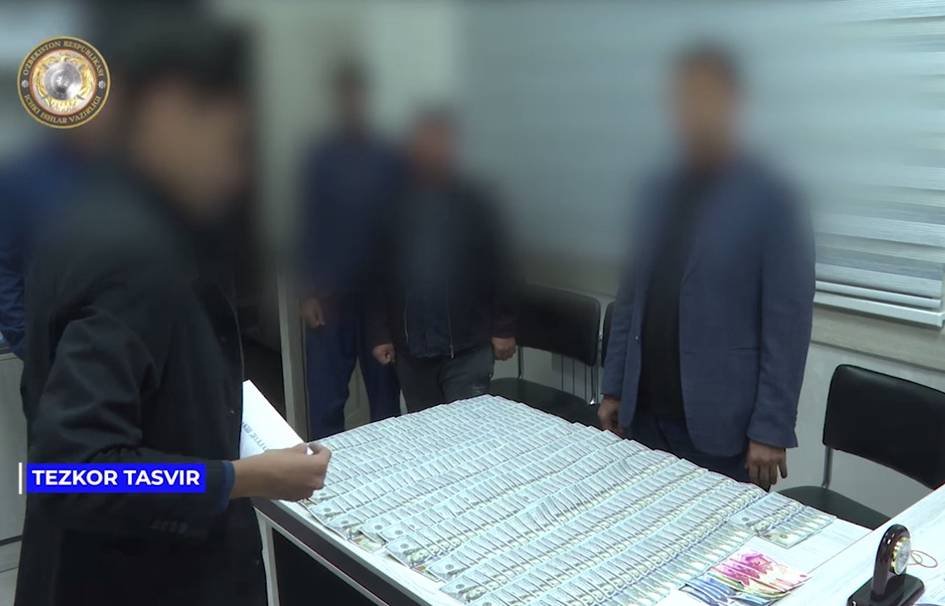 Toshkentda ichki ishlar xodimiga 50 ming dollar pora taklif qilgan shaxs qamoqqa olindi